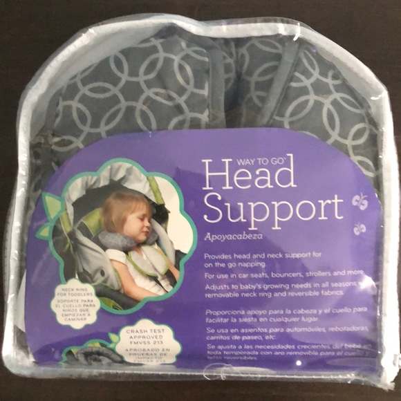 Baby/Toddler Boppy Head Support Pillow - Picture 2 of 6